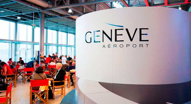 GVA Airport is located 4 kilometres northwest of Geneva.